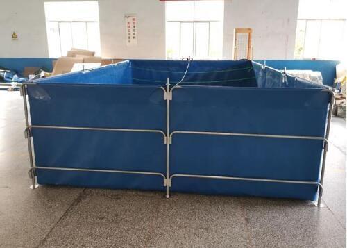 Outdoor And Indoor 30000L PVC Tarpaulin Foldable Fish Tank Fish Pond Plastic Tank