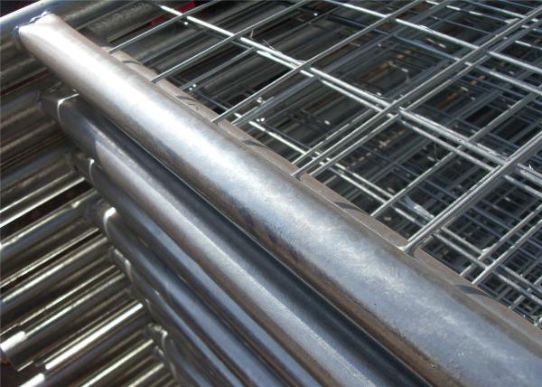 Gold coast Temporary Fencing panels for sale 2100mm x 2400mm OD 32 x 1.40mm good price send hand temp fencing for sale