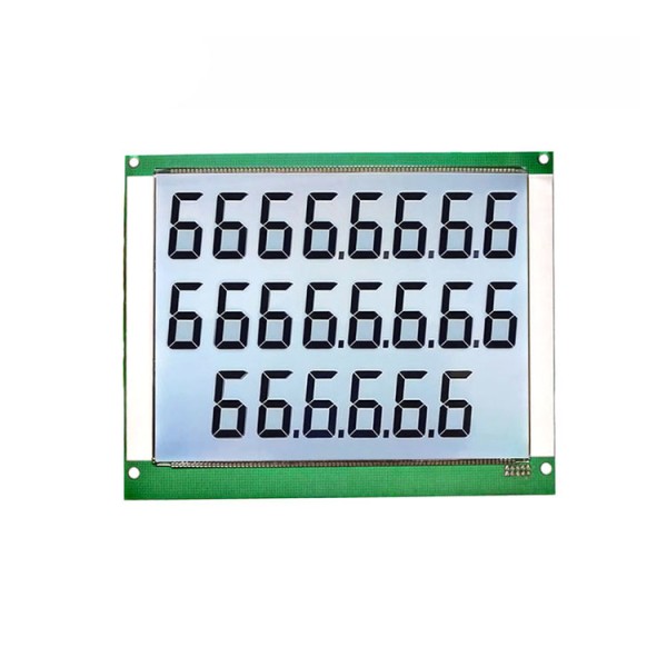 Custom 22 Digit 7 Segment TN LCD Display Board For Fuel Dispenser 886/776/664 Transmissive Screen