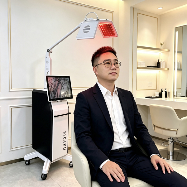 Salon Grade Hair Growth Therapy Machine, Professional Hair Restoration Device for Beauty Clinic Indonesia