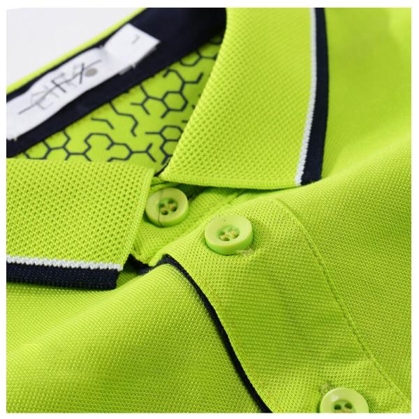 Diy Cotton Polo Work Shirts Printed Work Polo Shirts Team Uniform Short Sleeve