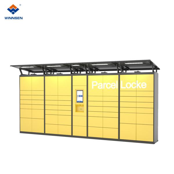 Password Locker de entrega de encomendas eletrônicas de aço inoxidável de 15,6 polegadas