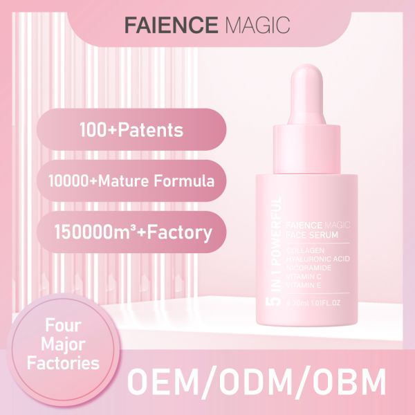 OEM Professional Factory 5 in 1 Anti-aging Acne Remova Moisturizing Whitening Repair  Face Serum Beauty Personal Care Products