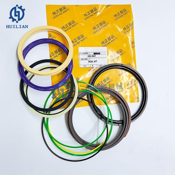  259-0637 Stick Cylinder Seal Kits E325C Excavator Hydraulic Resistance Oil Sealing Construction Machinery Seal Kits