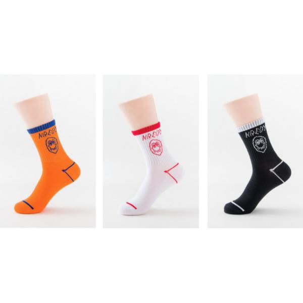 Eco Friendly Ladies Fashion Socks , Breathable Pretty Womens Socks Customized Logo