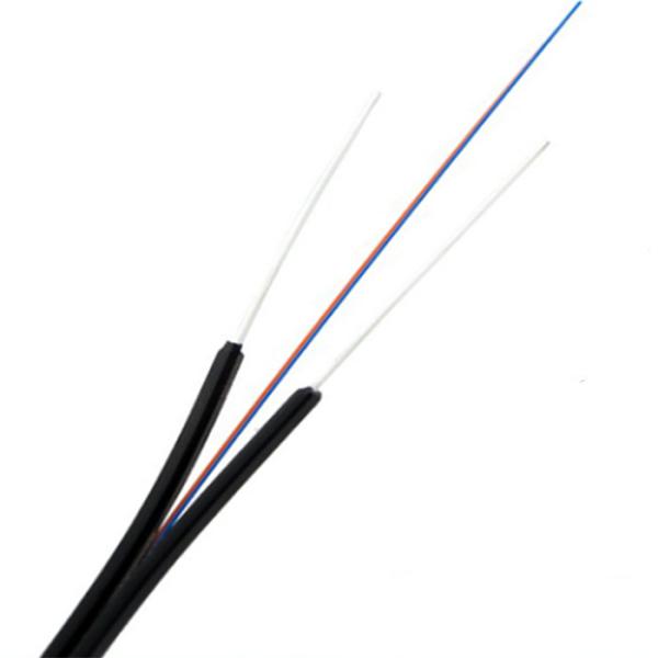FTTH LSZH Jacket G657A Fiber Optic Cable GJXH/GJXFH Flat Cable