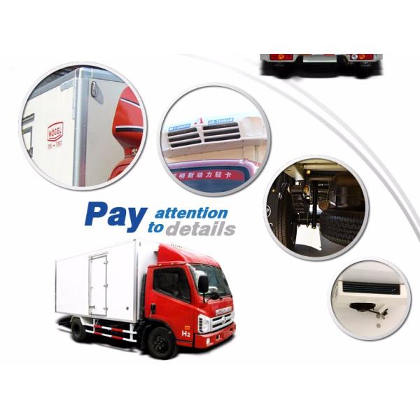 Фаст-фуд Ван Тележки ДФАК Небольш Рефригератед охлаждая Ван Тела одобренного ИСО 9001