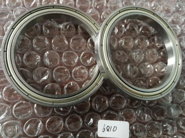 ABEC-3 Pump Motor Bearings / Deep Groove Ball Bearing ISO Certification