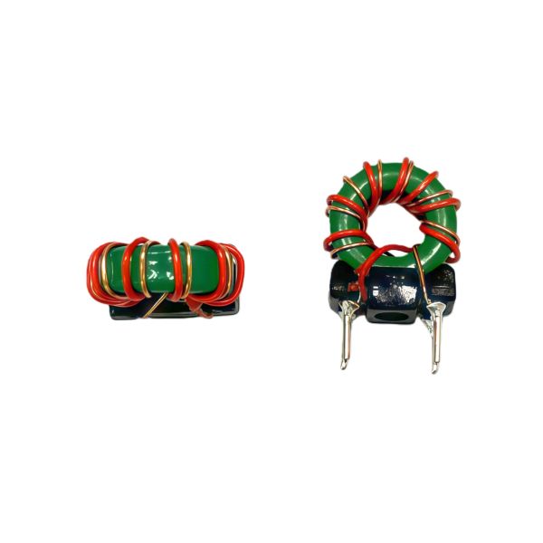 T9 * 5 * 3 Medium Magnetic Double Wire Winding 200UH Magnetic Ring Inductor Energy Storage Filter