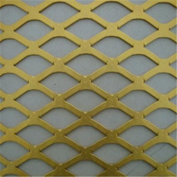 1mm Thickness Low Carbon Steel Flattened Expanded Metal Mesh with 10×20mm Diamond Openings for Filter and Decorative Panels