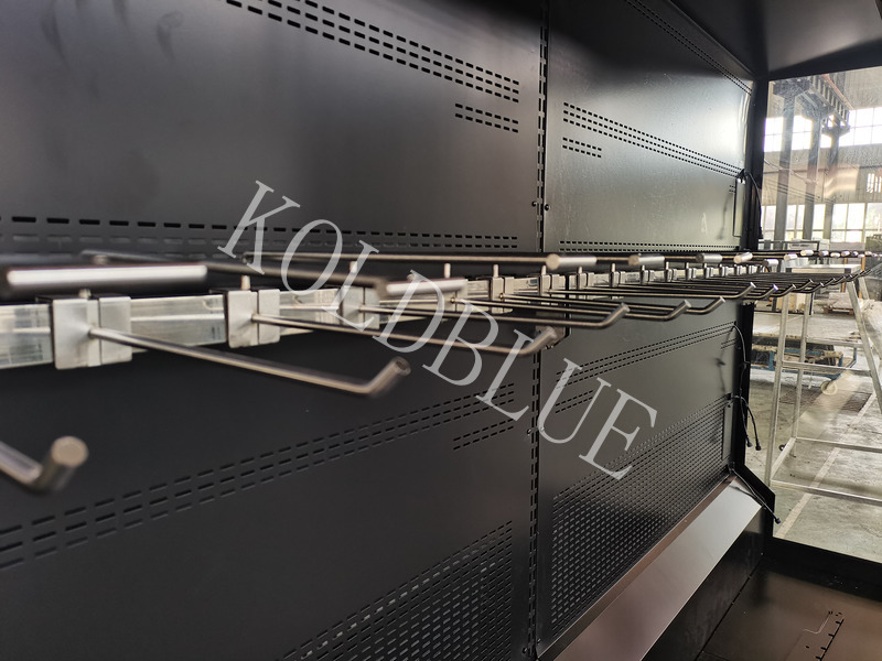 998mm Commercial Glass Door Display Fridge Plug-In Multideck Chiller for Convenience Stores