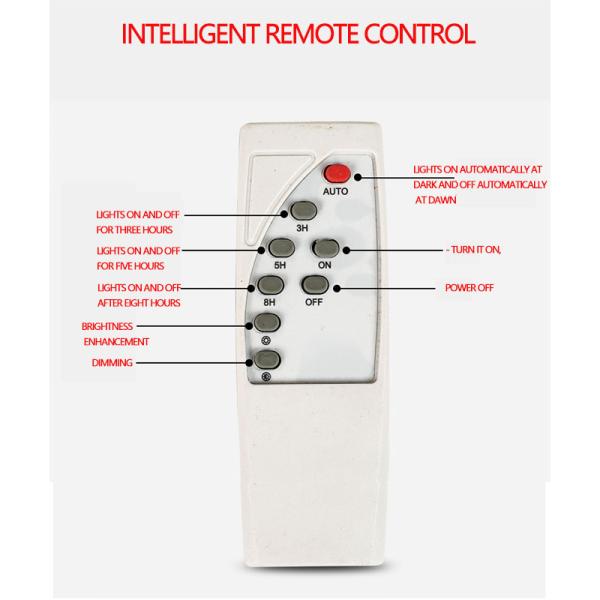 Rural Photovoltaic Street Light with High Luminous Efficiency 120lm/w and Waterproof Design
