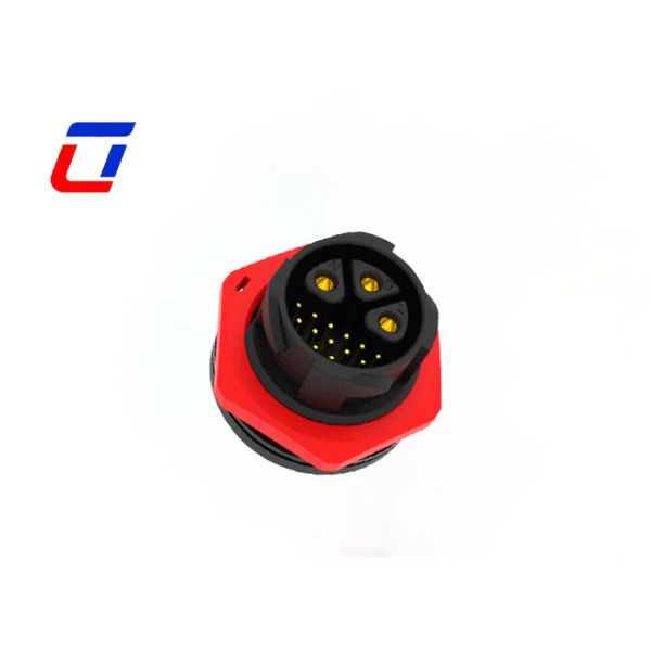 M25 3+13 Pin Waterproof Connectors For Landscape Lighting Outdoor Cable Connector Wholesalers