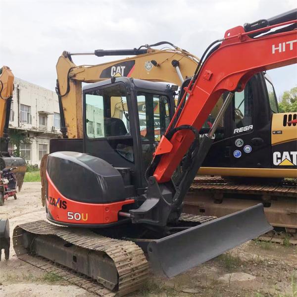 2021 año modelo 5 toneladas de excavadora usada Hitachi ZX50 para la venta activa y original de Japón