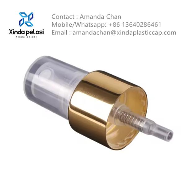 Pp Pulvérisateur de poche en plastique en aluminium Pulvérisateur de brouillard pour bouteille