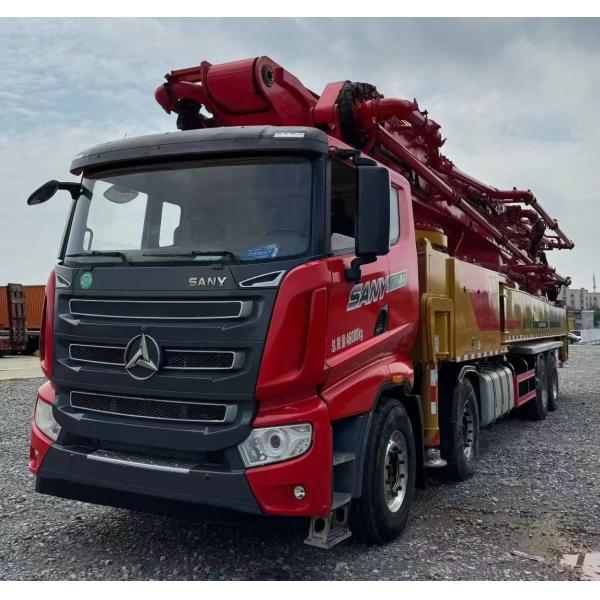 2022 camion de pompe à béton Sany 62 mètres à vendre, la pompe à béton la plus appropriée pour les immeubles de grande hauteur