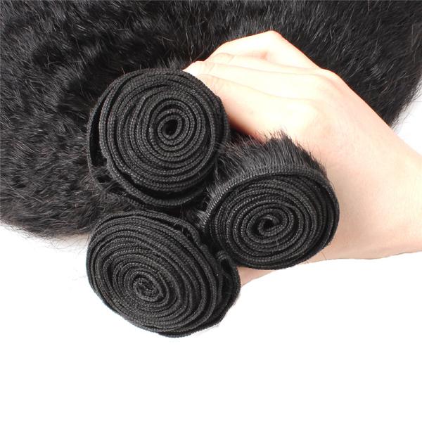 100% Unprocessed Natural Color Yaki Rosa Hair Products Malaysian Virgin Hair