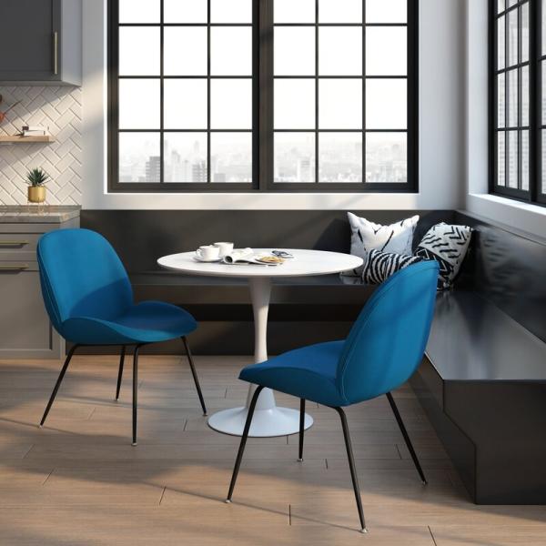 Custom 8KGS 910mm Upholstered Fabric Leisure Chair For Living Room