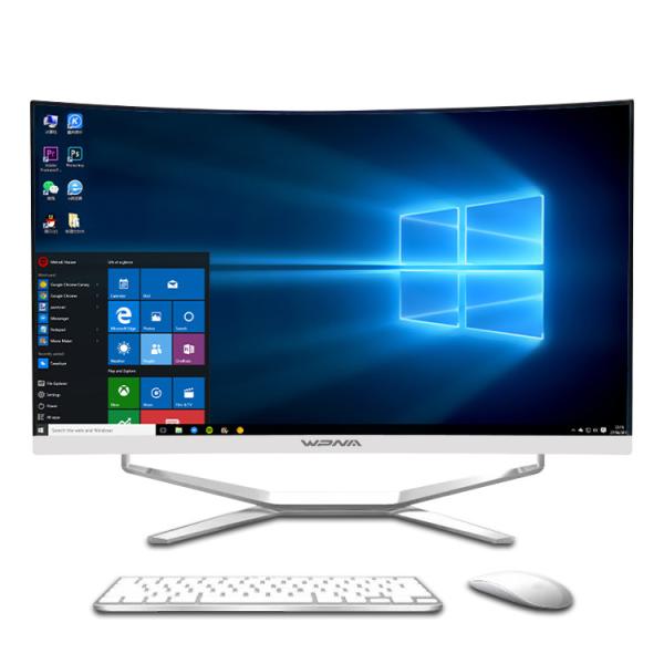 Desktop 23.6 Inch All In One Computer Core I3 I5 I7 With 1920x1280 Display Resolution