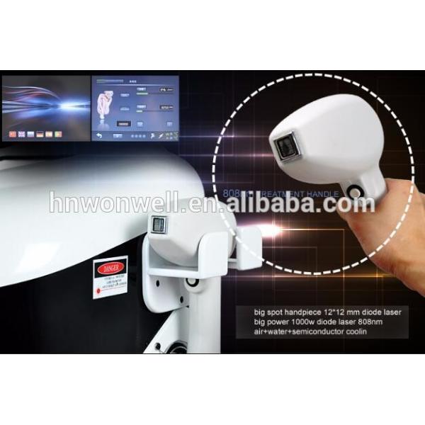 808nm Laser hair removal machine for beauty salon