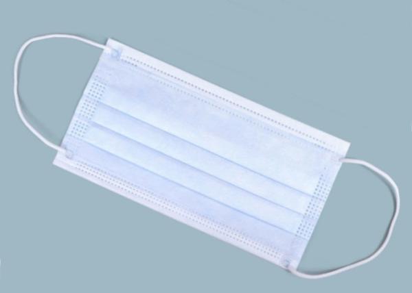 One Time Disposable 3 Ply Civilian Non Woven Fabric Earloop Mask