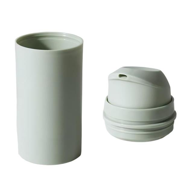 Customizable Snap Lock Airless Pump Bottle with 30/50/75ml Capacity for Skincare and Cosmetics