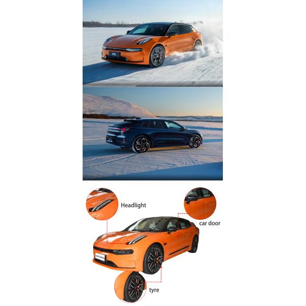 ABS ESC Все электрические седаны 2023 индивидуальные чистые автомобили Geely Zeekr 001