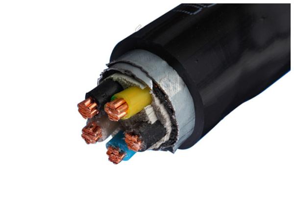 5 Cores CU / XLPE / STA / PVC Power Cable Steel Tape Multi Core Armoured Cable 0.6 / 1kV