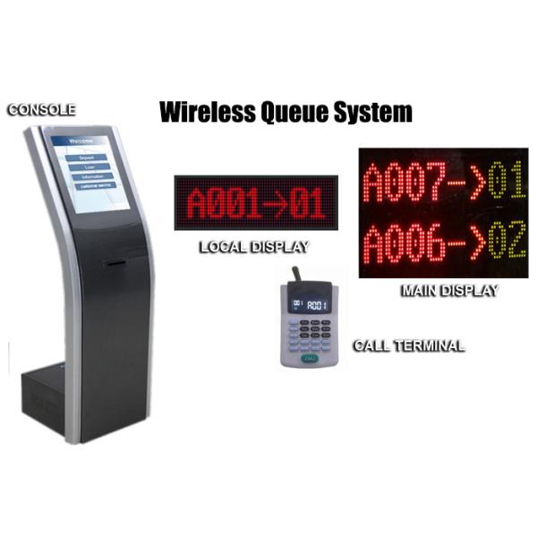 17 Inch Floor Stand Ticket Dispenser Kiosk For Bank Hospital