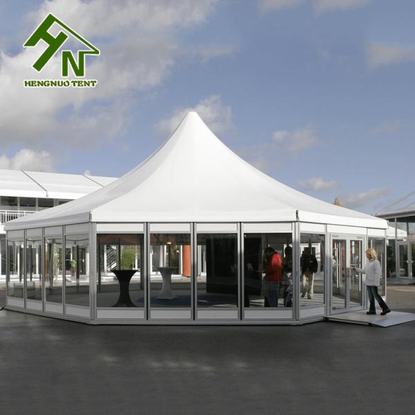Do famoso Decagonal da barraca dos eventos da conferência da feira profissional multi paredes de vidro laterais