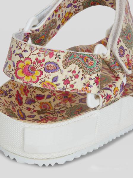 Casual ODM Ladies Trekking Sandals Hot Printing Open Toe JBSL0325 Beige