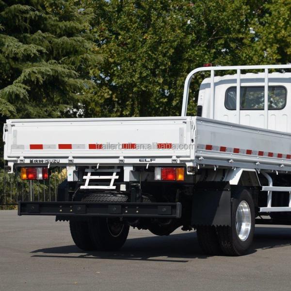 3m Length Steel Dry Freight Cargo Box Isuzu Cargo Truck