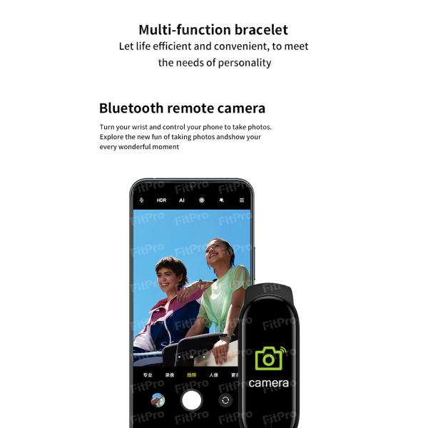 Wholesale Smartwatch Fitness Tracker Watch For Xiaomi Smartband Mi Band 6 5 Fitness Bracelet