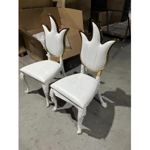Removable Outdoor White Chiavari Chairs Wedding Events Party Banquet Custom