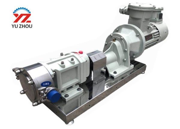 High Viscosity Explosionproof Rotary Lobe Pump For Transfer Liquid Food 3RP Series