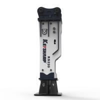 Equipamento de construção pesado tipo KS350 Excavator Peças 165mm Chisel Hydraulic Breaker