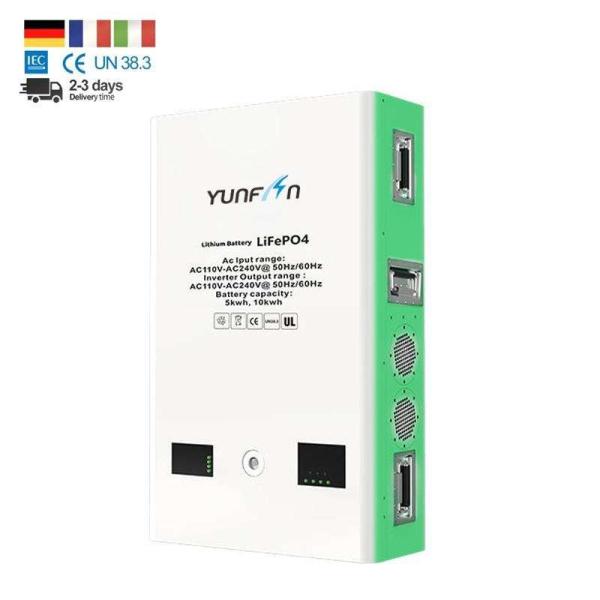 Wifi résidentiel batterie lithium-ion rechargeable 48V Certificat MSDS