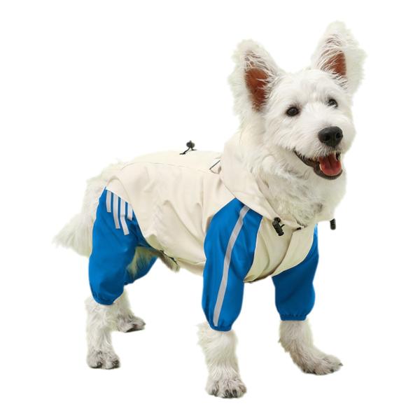 Pet Clothes Raincoat Waterproof Animal Pattern Small Size for Dogs Summer/Spring