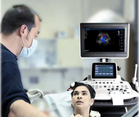Trolley 4d Color Doppler Ultrasound Ecografo Sonoscape S50 Ultrasound