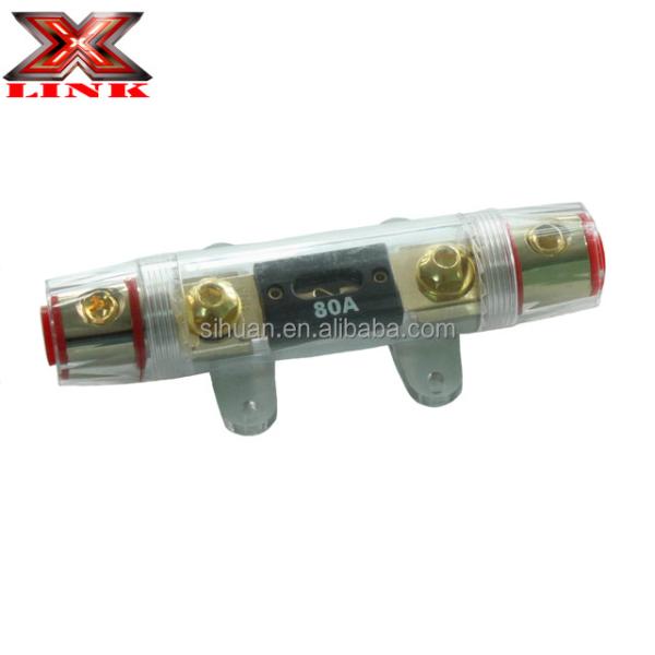20A-300A AMP Car Auto DC Glass ANL Maxi AGU Mini Inline Fuse Holder Distribution Block
