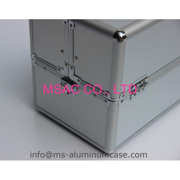 Серебряный алюминиевый случай 290 x 200 x 260mm макияжа красоты