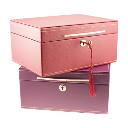 Watch Storage Leather Jewelry Box High Durability Custom Logo Easy To Use