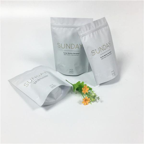 Stand Up Packaging Bags for Bath Salts Body Scrub Packaging Bags