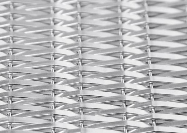Fio tecido rígido de aço inoxidável Mesh Panels 4.8mm para o revestimento do elevador