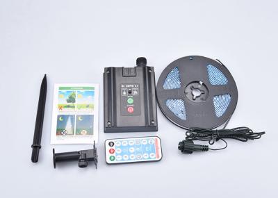Solar 7000K exterior de SMD 2835 posto conduziu luzes de tira