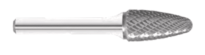Cylinder Carbide Metal Cutting Tools , K20 Tungsten Carbide Burr