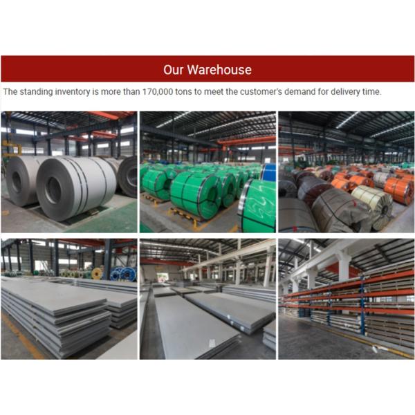 Hoja de acero inoxidable ASTM / GB 430 1000mm 1219mm 1500mm de ancho para la decoración de edificios