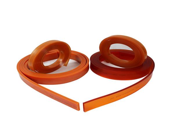 High Cut Resistance Screen Printing Materials 75A / 80A Rubber Squeegee