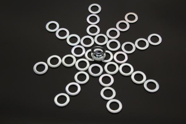 Hardened M4 Steel Flat Washer Din125A , Large Washers With Small Holes