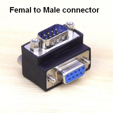 Adapter connector  male-female and female to male connector  for DB9 adapter